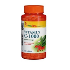 VitaKing VITAKING C-vitamin 1000 mg Csipkebogyóval 100 db vitamin és táplálékkiegészítő
