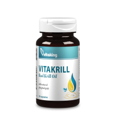 VitaKing VitaKrill olaj 495 mg 30 db vitamin és táplálékkiegészítő