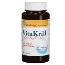VitaKing Vitakrill olaj 500mg (90) lágykapszula vitamin és táplálékkiegészítő