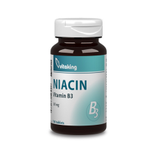 VitaKing Vitamin B3 Niacin 10mg 100 tabletta vitamin és táplálékkiegészítő