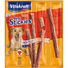 Vitakraft Dog Stickies Kutya Jutalomfalat Marhahússal 4x11g jutalomfalat kutyáknak