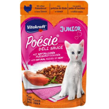 Vitakraft Poésie Déli Sauce Junior Macskáknak - Pulyka 85 G (VAT009909) macskaeledel