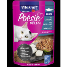 Vitakraft Poésie Déli Sauce - nedvestáp (tőkehal) macskák részére (85g) macskaeledel