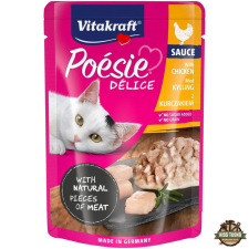 Vitakraft Poésie Delice Macska Alutasak Csirke 85g macskaeledel
