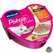 Vitakraft Poésie Macska Alutál Pulyka Sajtszószban 85g macskaeledel