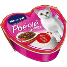 Vitakraft Vitakraft Poésie szószos macskaeledel marhával és sárgarépával alutálkában (15 x 85 g) 1275 g macskaeledel