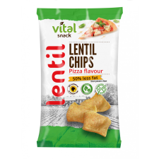 Vital Vital lencse chips pizza 65 g reform élelmiszer