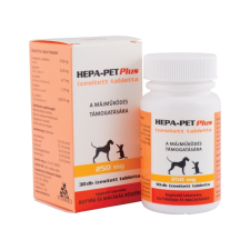 Vitamed Pharma Hepa-Pet Plus 250 mg tabletta (30 db) vitamin, táplálékkiegészítő kutyáknak
