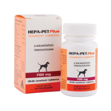 Vitamed Pharma Hepa-Pet Plus 700 mg tabletta (30 db) vitamin, táplálékkiegészítő kutyáknak