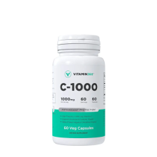 VITAMIN360 C-1000 - C-vitamin 1000 mg (60 Veg Kapszula) vitamin és táplálékkiegészítő