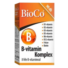  Vitamin BIOCO B-vitamin Komplex 90 darab vitamin és táplálékkiegészítő