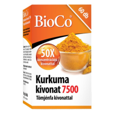 Vitamin BIOCO Kurkuma kivonat 7500 60 darab vitamin és táplálékkiegészítő