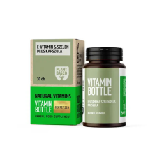  Vitamin Bottle E-vitamin &amp; Szelén Plus kapszula (30 db) gyógyhatású készítmény