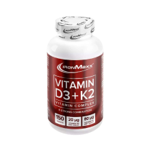 Vitamin D3+K2 150 tabletta IronMaxx® vitamin és táplálékkiegészítő