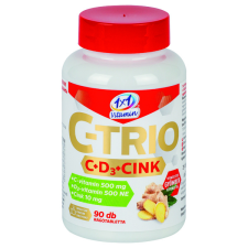 VITAPLUS 1X1 C-TRIO C+D3+CINK+GYOMB.RAGOTABL 90X vitamin és táplálékkiegészítő