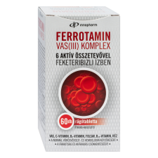 VITAPLUS FERROTAMIN VAS(III) KOMPLEX RÁGÓTABLETTA 60X vitamin és táplálékkiegészítő