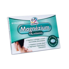 VITAPLUS KFT. 1x1 Vitaday Magnézium + B6-vitamin filmtabletta  30x vitamin és táplálékkiegészítő