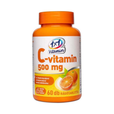 VITAPLUS KFT. 1x1 Vitamin C-vitamin 500 mg rágótabletta narancs ízben 60x vitamin és táplálékkiegészítő
