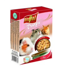 Vitapol Drops (dió) - jutalomfalat rágcsálóknak (75g) jutalomfalat kutyáknak