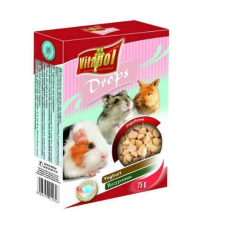 Vitapol Drops (joghurt) - jutalomfalat rágcsálóknak (75g) kisállatfelszerelés