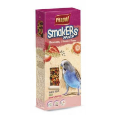 Vitapol Smakers rúd (eper) - prémium duplarúd - hullámos papagáj részére (90g) madáreledel