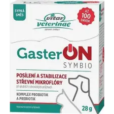 Vitar Veterinae GasterON symbio probiotika a prebiotika 28 g vitamin, táplálékkiegészítő kutyáknak