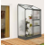 VITAVIA üvegház VITAVIA IDA 900 PC 4 mm fekete színű LG3545