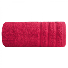  Vito pamut törölköző jacquard csíkokkal Magenta 70x140 cm lakástextília