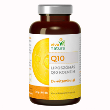  Viva natura liposzómás q10 koenzim d3 vitaminnal étrend kiegészítő kapszula 60 db gyógyhatású készítmény