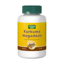 Viva Natura Zöldvér Kurkuma Megadózis kapszula 110db vitamin és táplálékkiegészítő