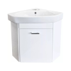 Viva Style Arda sarokszekrény CeraStyle Arda porcelán sarokmosdóval 46 x 46 cm - BALOS