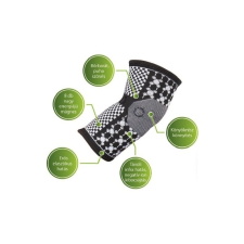 Vivafit GYVFMKXL mágneses könyökszorító turmalinnal XL-es gyógyászati segédeszköz