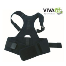 Vivafit Mágneses tartásjavító háttámasz turmalinnal, M méret, GYVFMTHM gyógyászati segédeszköz