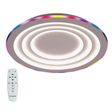 Vivalux Dalia Mennyezeti LED lámpa (80W - 4635lm) távirányítóval, RGB+CCT világítás