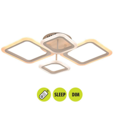 Vivalux Vivalux Ruby távirányítós mennyezeti lámpa, 55W LED, 4000K, 4930 lm világítás