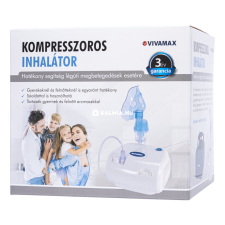 Vivamax GYV15 kompresszoros inhalátor hordozó táskával inhalátorok, gyógyszerporlasztó
