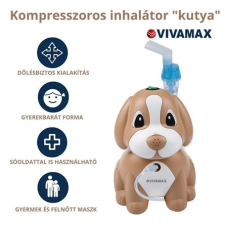 Vivamax Kompresszoros inhalátor &quot;kutya&quot; GYV25 inhalátorok, gyógyszerporlasztó
