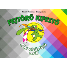 Vivandra Könyvek A kockásfülű nyúl - Fejtörő kifestő kreatív és készségfejlesztő