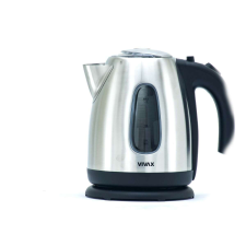 Vivax WH-179SS 1.7 l, 2200 W inox-fekete vízforraló vízforraló és teáskanna