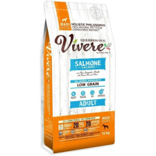Vivere Low Grain Adult Maxi Salmon 2x12kg kutyaeledel