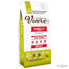  Vivere Low Grain Adult Medium Lamb 12kg kutyaeledel