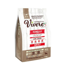 Vivere LOW GRAIN DOG MINI Adult Lamb 3kg kutyaeledel