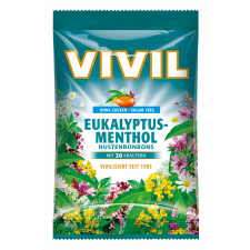Vivil Vivil cukormentes mentolos eukaliptuszos torokcukor 60g reform élelmiszer