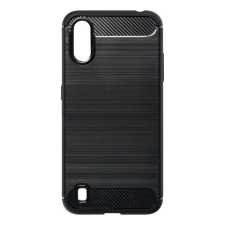 Vivo Y11s szilikon tok fekete, Carbon fiber tok és táska