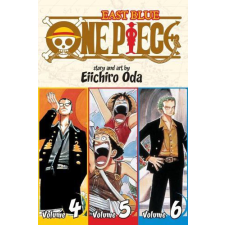 VIZ Media LLC One Piece (Volume 4,5,6) idegen nyelvű könyv