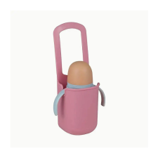  Vízálló összecsukható szilikon akasztós tartó - Rózsaszín babakocsi kiegészítő