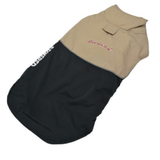  Vízálló téli kutyamellény nagytestű kutyáknak, bézs 5XL-es kutyaruha