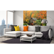  Vízesés a kunyhó előtt, poszter tapéta 225*250 cm tapéta, díszléc és más dekoráció