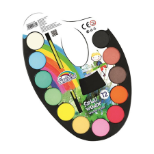  Vízfesték FIORELLO palettás 12-es kréta, festék és papír