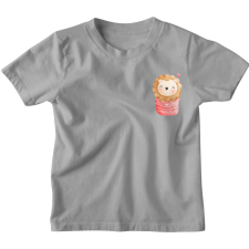  Vízfestmény Zsebminta Oroszlán - Gyerek Póló gyerek póló